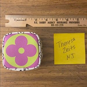 Authentic Louis Vuitton monogram giant cube coin